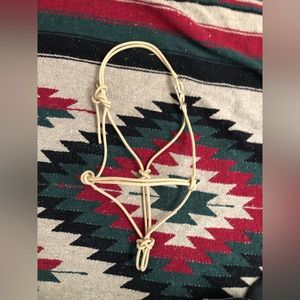 Tan Easy Hook Rope Halter New